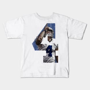 Dak Prescott Dallas Point Kids T-Shirt